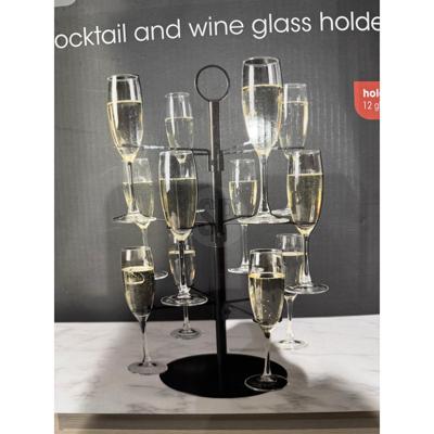 Etagere voor cocktail/wijnglazen 3-laags