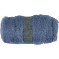 Creativ Company Gekaarde wol, hemelsblauw, 100 gr/ 1 bol