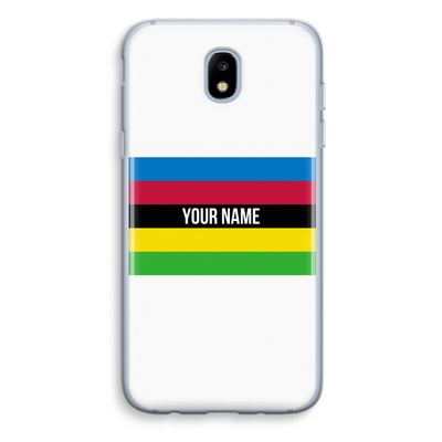 WK Wielrennen: Samsung Galaxy J5 (2017) Transparant Hoesje WK Wielrennen: Samsung Galaxy J5 (2017) Transparant Hoesje