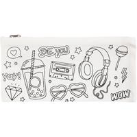 Creativ Company Etui, afm 11x23 cm, 210 gr, wit, 1 stuk