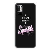 Sparkle quote: Xiaomi Redmi Note 10 5G Transparant Hoesje