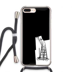 Musketon Painter: iPhone 7 PLUS Transparant Hoesje met koord