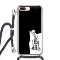Musketon Painter: iPhone 7 PLUS Transparant Hoesje met koord