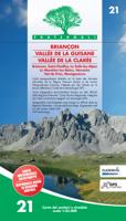Wandelkaart 21 Briançon, Vallee de la Guisane, Vallee de la Claree | Fraternali Editore