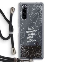Good stories: Sony Xperia 5 Transparant Hoesje met koord