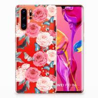 Huawei P30 Pro | TPU Case | Butterfly Roses