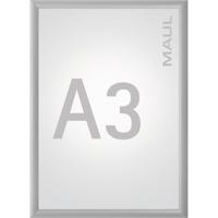 MAUL clicklijst standaard, lijst 25mm A3, zilverkleurig posterframe