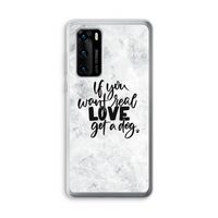 Partner in crime: Huawei P40 Transparant Hoesje