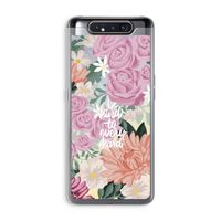 Kindness matters: Samsung Galaxy A80 Transparant Hoesje