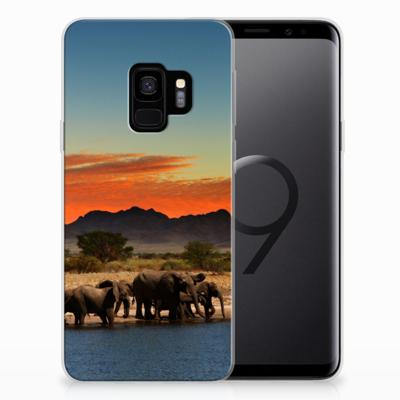 Samsung Galaxy S9 | TPU Hoesje | Olifanten
