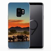 Samsung Galaxy S9 | TPU Hoesje | Olifanten Samsung Galaxy S9 | TPU Hoesje | Olifanten