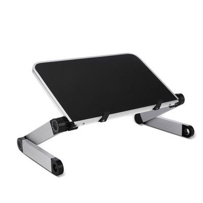 Universele 360 graden aanpassing opvouwbare aluminiumlegering Laptop Stand(Black)