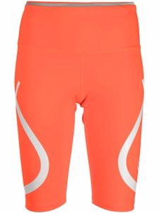 adidas by Stella McCartney short de sport à logo imprimé - Orange