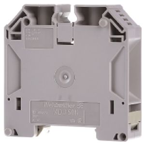 WDU 50N  - Feed-through terminal block 18,5mm 150A WDU 50N