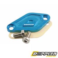 Afdekplaat oliepomp Derbi Doppler blauw