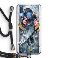 Golden Raven: Samsung Galaxy A40 Transparant Hoesje met koord