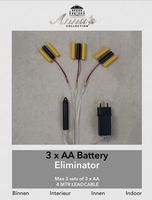 3xaa trafo 4.5v voor 3x 3xaa 1.5m - Anna's Collection - thumbnail