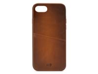 Senza Senza Desire Leather Cover with Card Slot Apple iPhone 7/8/SE (2020/2022) Burned Cognac