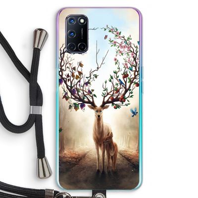 Seasons Change: Oppo A92 Transparant Hoesje met koord