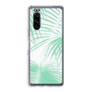 Palmbladeren: Sony Xperia 5 Transparant Hoesje
