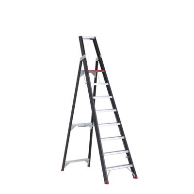 Altrex enkel oploopbare trap - Taurus - TGB 8 - max. werkhoogte 3,90 m - 1 x 8 treden