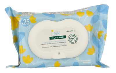 Klorane Bebe Gentle Cleansing Wipes 1 pc