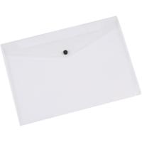 Q-CONNECT documentenmap, A3, transparante PP, drukknopsluiting