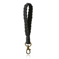 Macramé Polsband met Gesp - Zwart