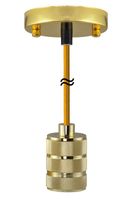 Nostalgic lamp goud fitting Hanglamp E27 Segula 50474