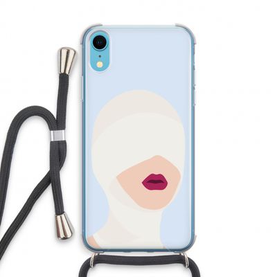 Incognito: iPhone XR Transparant Hoesje met koord
