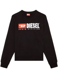 Diesel sweat S-Ginn-Div à logo appliqué - Noir