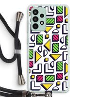 8-bit N°4: Samsung Galaxy A52s 5G Transparant Hoesje met koord