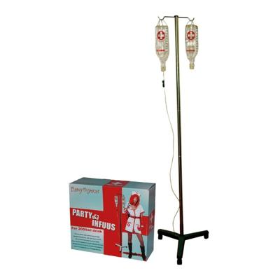 Drank infuus systeem ziekenhuis - carnaval - verkleed artikel - vrijgezellenfeest