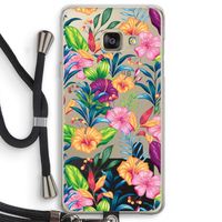 Tropisch 2: Samsung Galaxy A3 (2016) Transparant Hoesje met koord