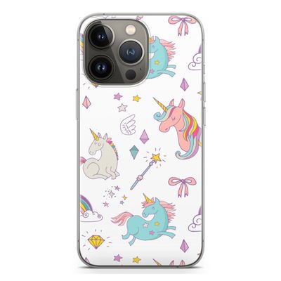 Fantasiewereld: iPhone 13 Pro Transparant Hoesje