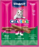 Vitakraft Cat-Stick mini eend & konijn 18g