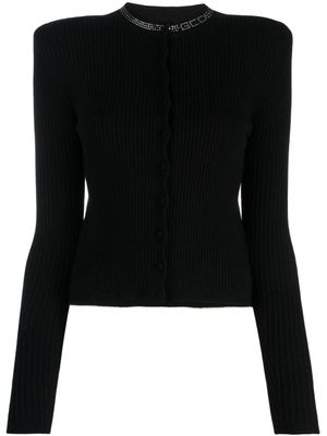 GCDS cardigan Bling Mini - Noir