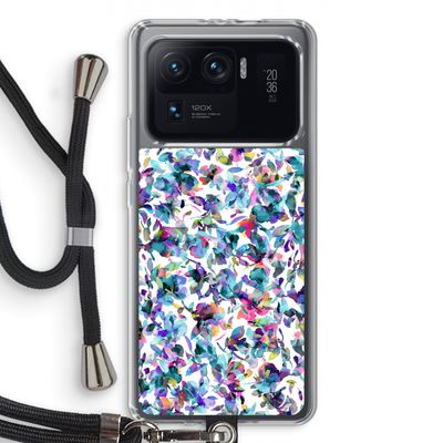 Hibiscus Flowers: Xiaomi Mi 11 Ultra Transparant Hoesje met koord