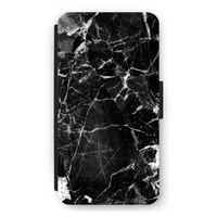Zwart Marmer 2: iPhone 12 mini Flip Hoesje