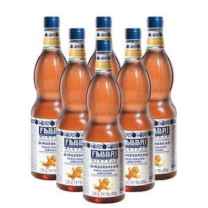 Fabbri - Mixybar Gingerbread Siroop - 6x 1ltr