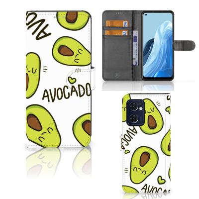 OPPO Find X5 Lite | Reno 7 5G Leuk Hoesje Avocado Singing | Portemonnee hoesje