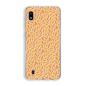 Camouflage: Samsung Galaxy A10 Transparant Hoesje