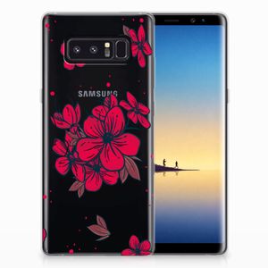 Samsung Galaxy Note 8 TPU Case Blossom Red