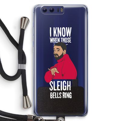 Sleigh Bells Ring: Honor 9 Transparant Hoesje met koord