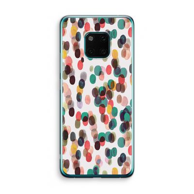 Tropical Dots: Huawei Mate 20 Pro Transparant Hoesje