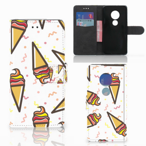 Motorola Moto G7 Play Book Cover Icecream