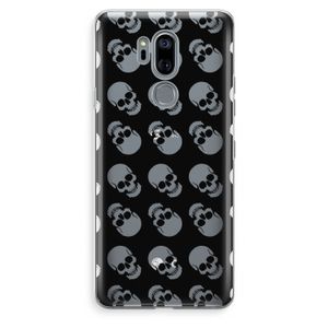 Musketon Skulls: LG G7 Thinq Transparant Hoesje
