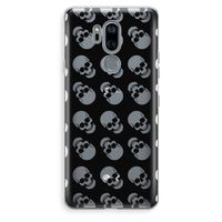 Musketon Skulls: LG G7 Thinq Transparant Hoesje