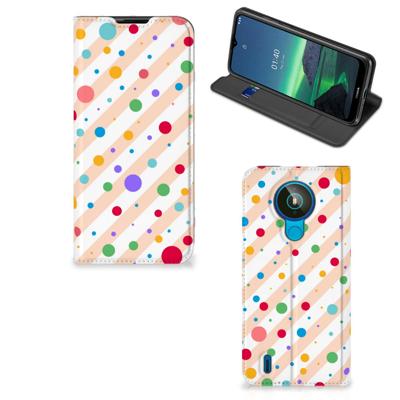 Nokia 1.4 | Hoesje met Magneet | Dots