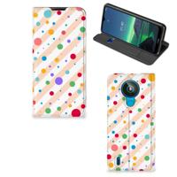 Nokia 1.4 | Hoesje met Magneet | Dots